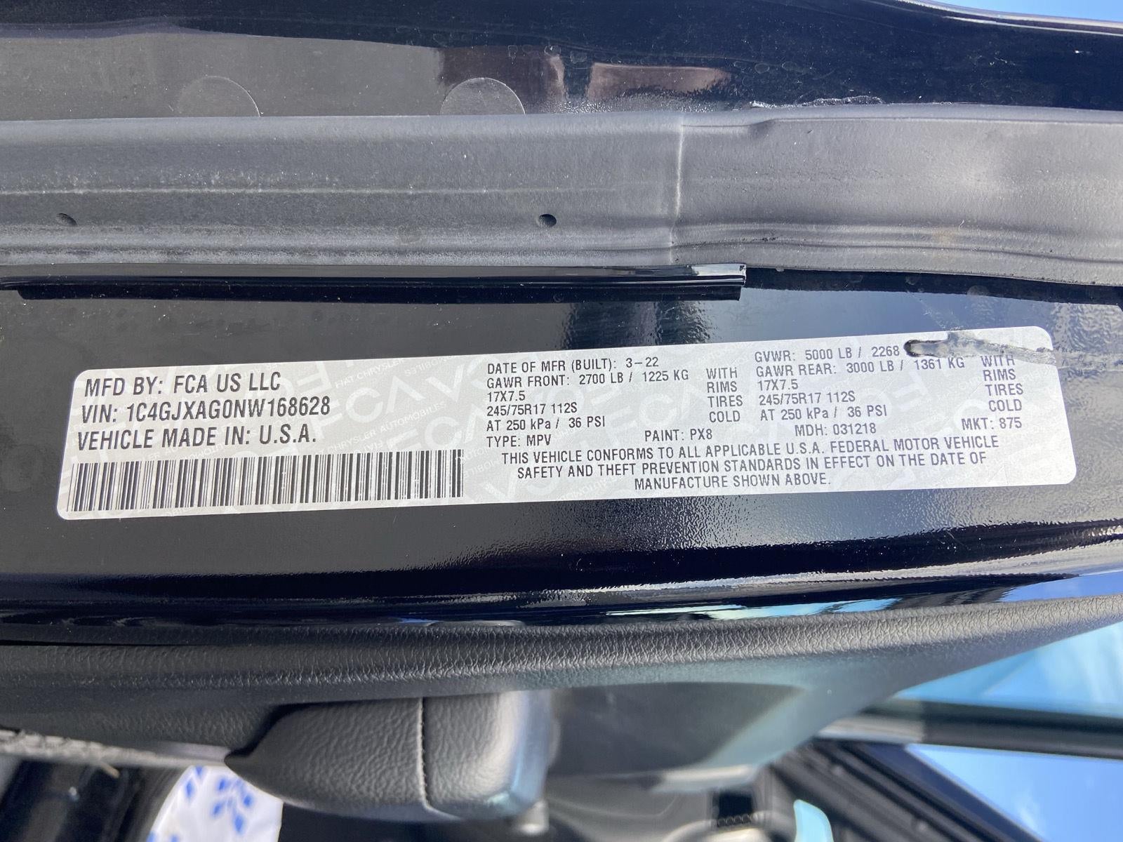 2022 Jeep Wrangler Sport
