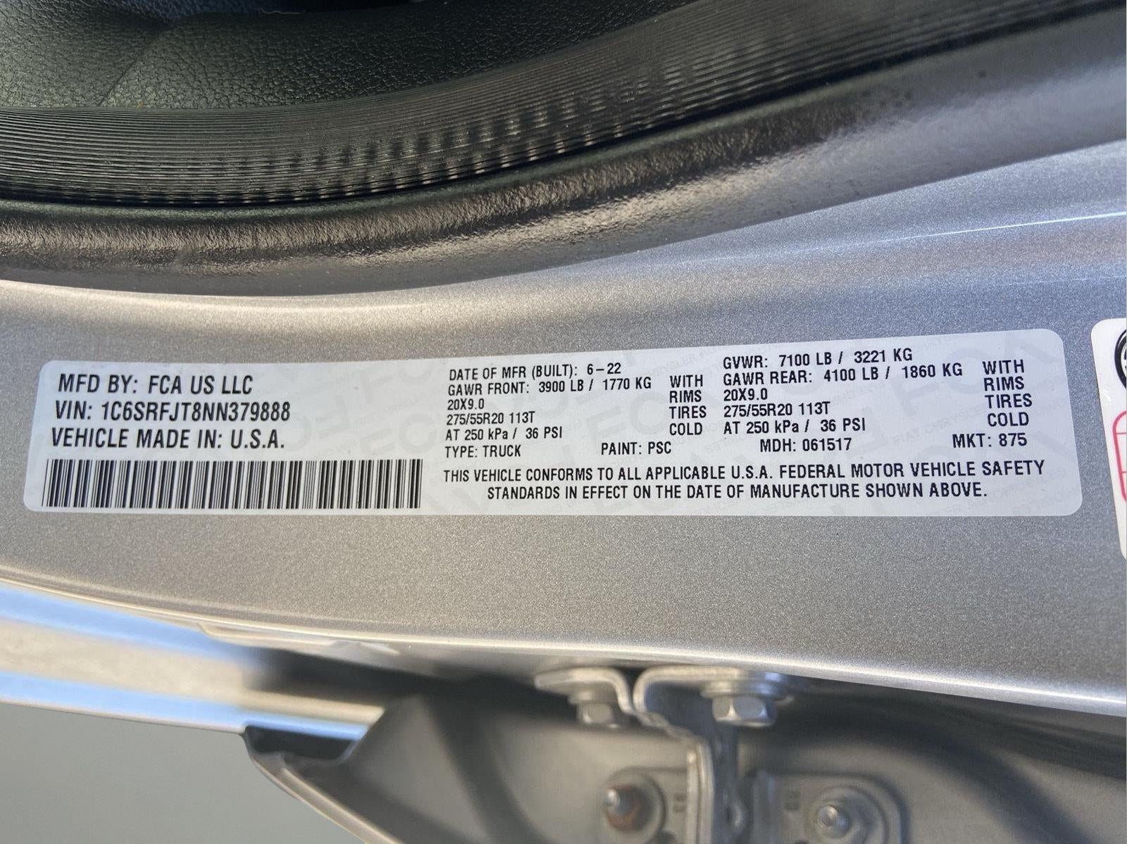 2022 RAM 1500 Laramie