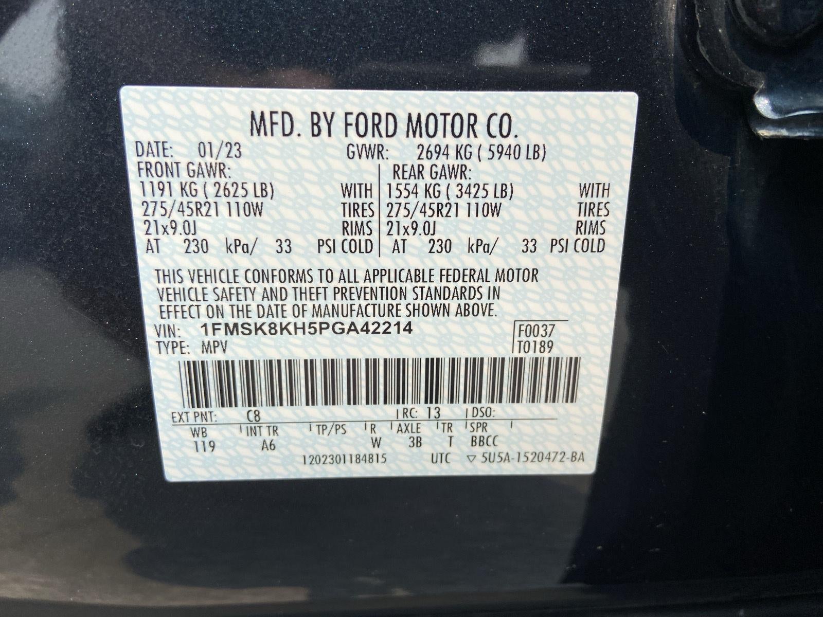2023 Ford Explorer ST-Line
