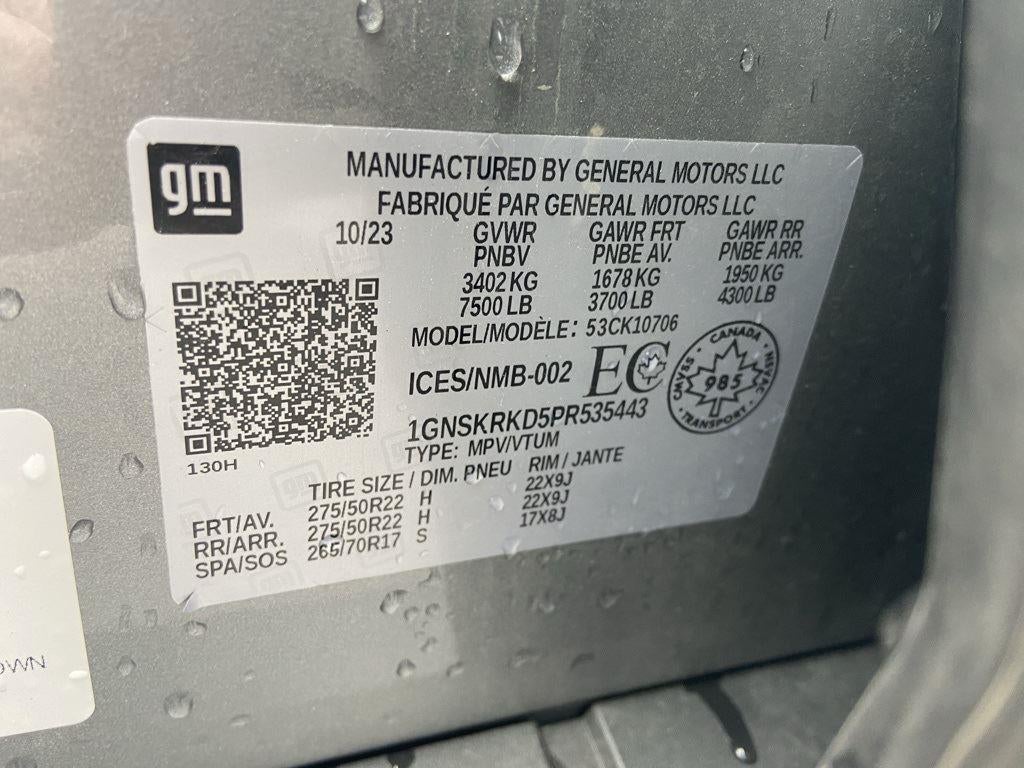 2023 Chevrolet Tahoe RST