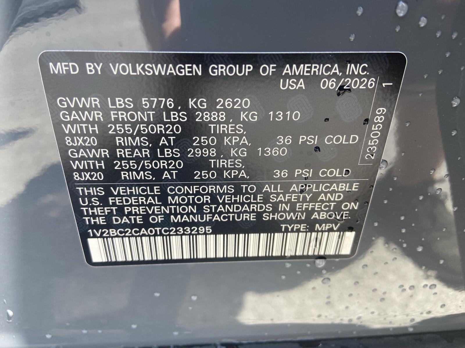 2026 Volkswagen Atlas Cross Sport 2.0T SEL