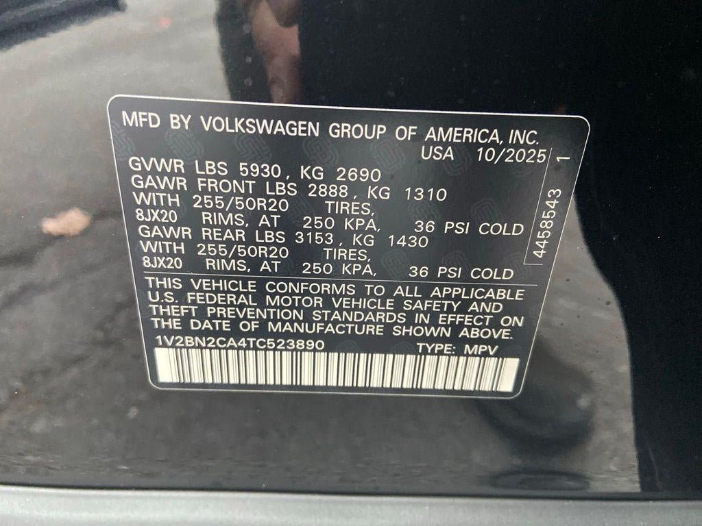 2026 Volkswagen Atlas 2.0T SEL