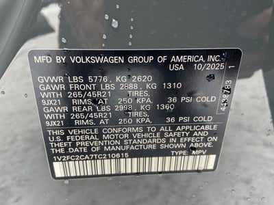 2026 Volkswagen Atlas Cross Sport 2.0T SEL Premium R-Line