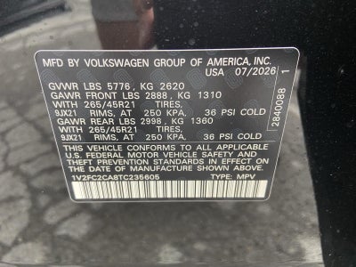 2026 Volkswagen Atlas Cross Sport 2.0T SEL Premium R-Line