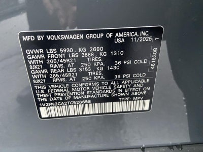 2026 Volkswagen Atlas 2.0T SEL Premium R-Line