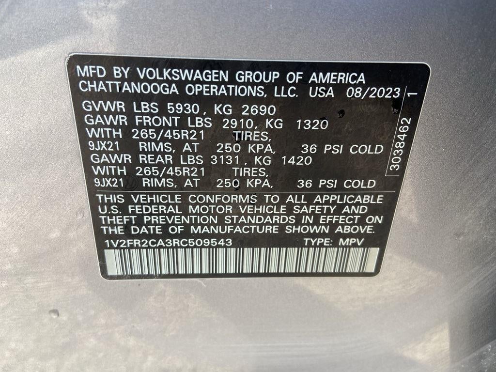 2024 Volkswagen Atlas 2.0T SEL Premium R-Line