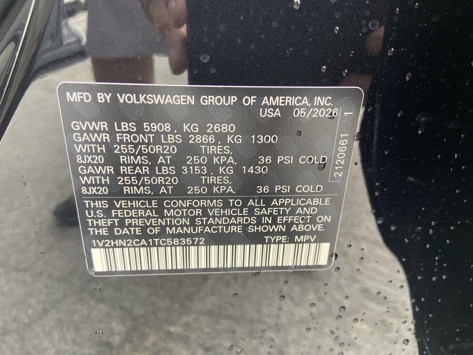 2026 Volkswagen Atlas 2.0T SE w/Technology