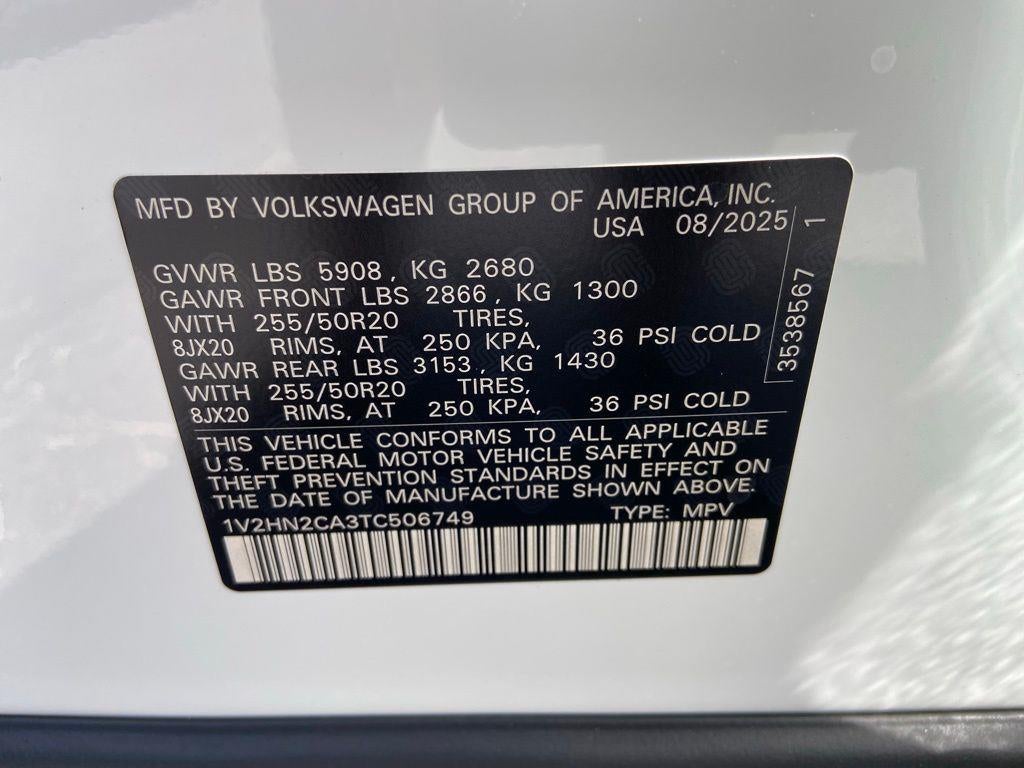 2026 Volkswagen Atlas 2.0T SE w/ Technology
