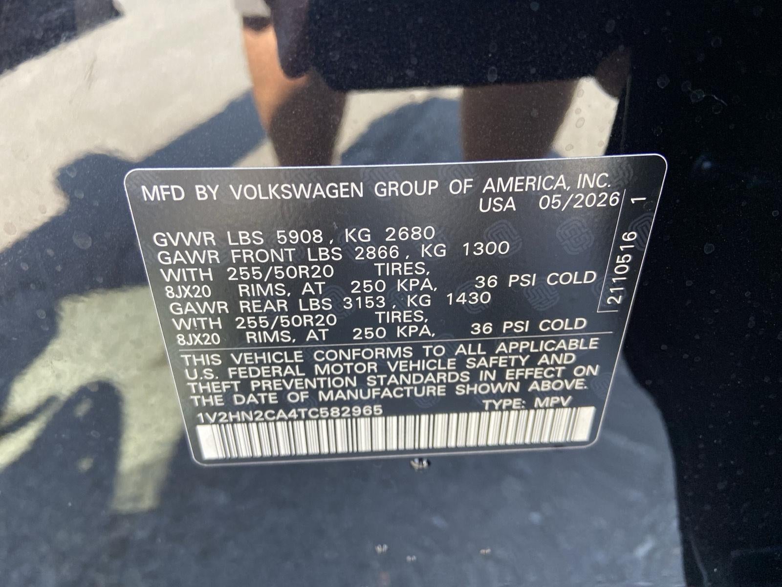 2026 Volkswagen Atlas 2.0T SE w/Technology