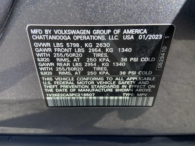 2023 Volkswagen Atlas Cross Sport 3.6L V6 SE w/Technology