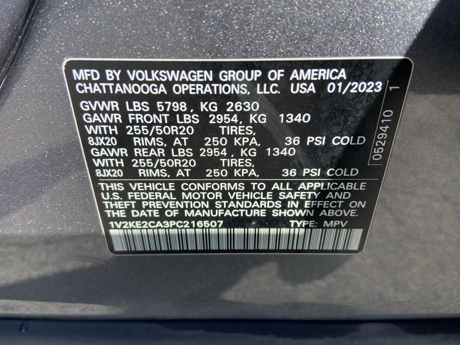 2023 Volkswagen Atlas Cross Sport 3.6L V6 SE w/Technology