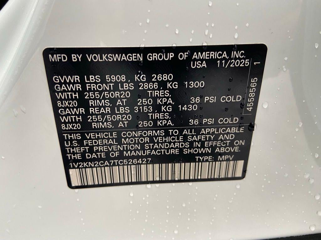 2026 Volkswagen Atlas 2.0T SE W/TECHNOLOGY