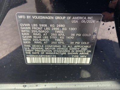 2026 Volkswagen Atlas 2.0T SE w/Technology
