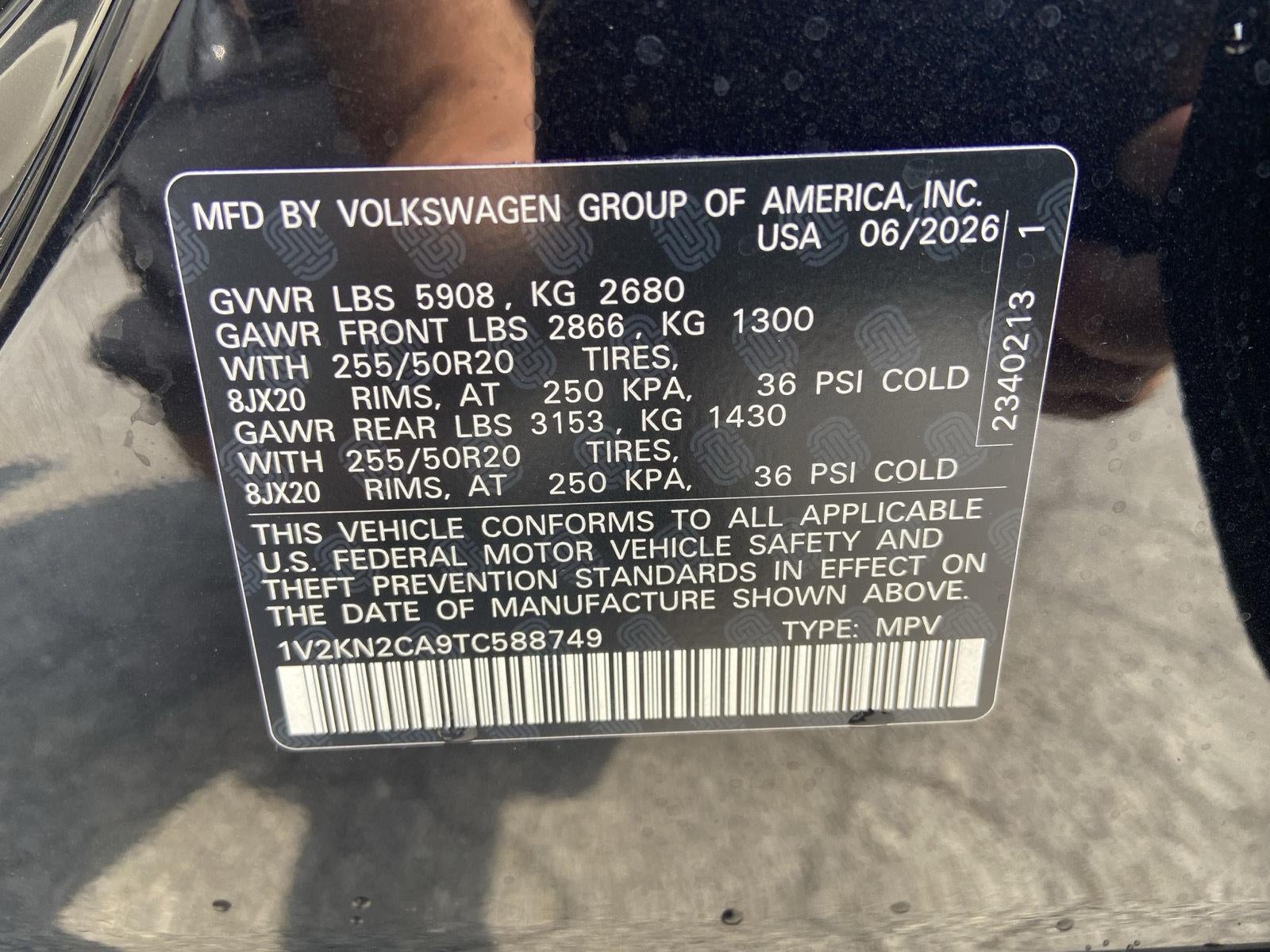 2026 Volkswagen Atlas 2.0T SE w/Technology