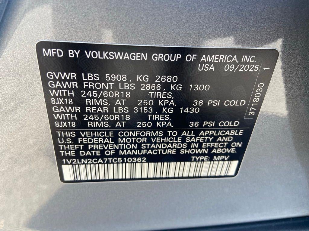 2026 Volkswagen Atlas 2.0T SE
