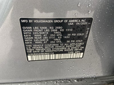 2025 Volkswagen Atlas 2.0T SE