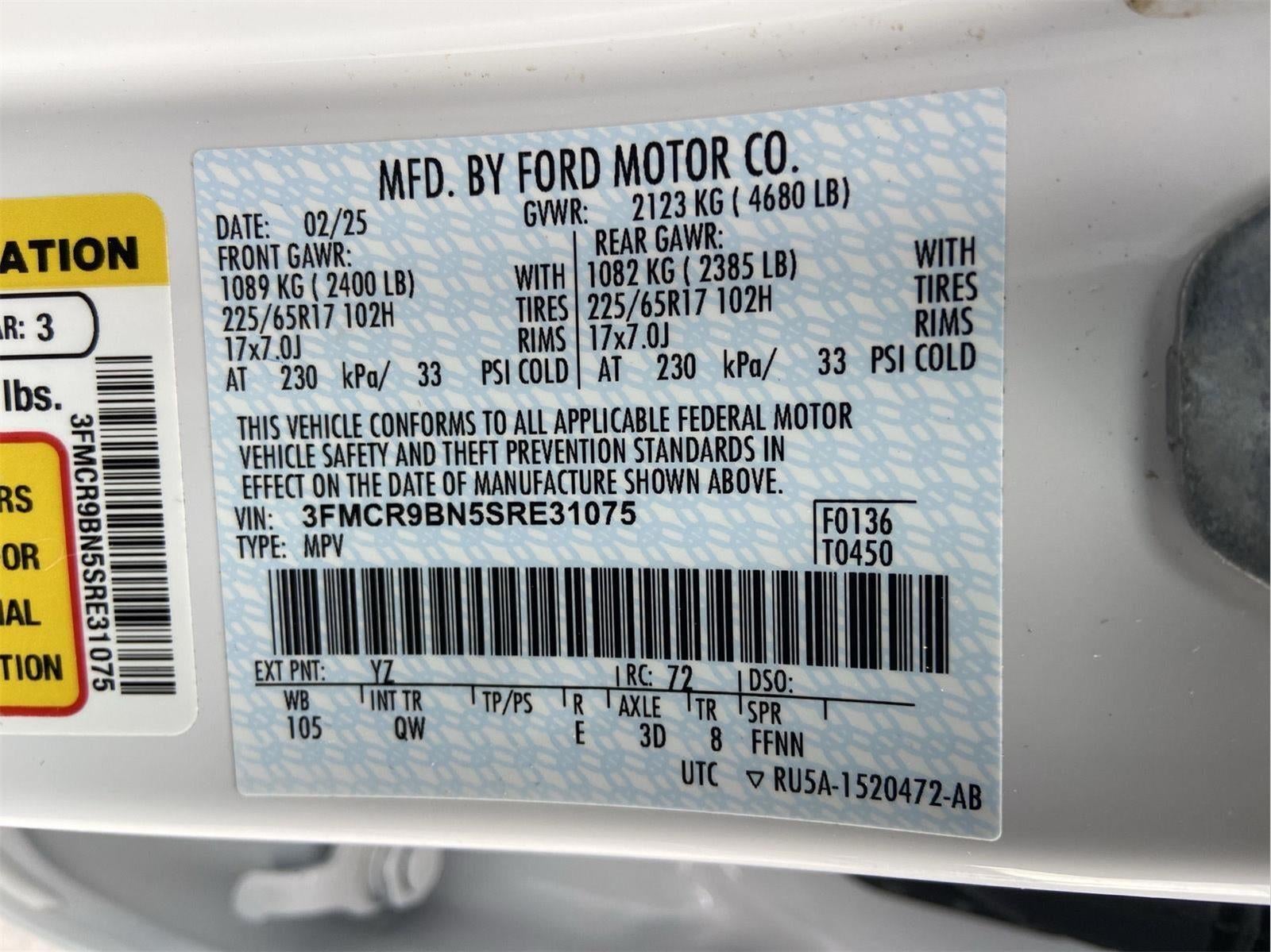 2025 Ford Bronco Sport Big Bend