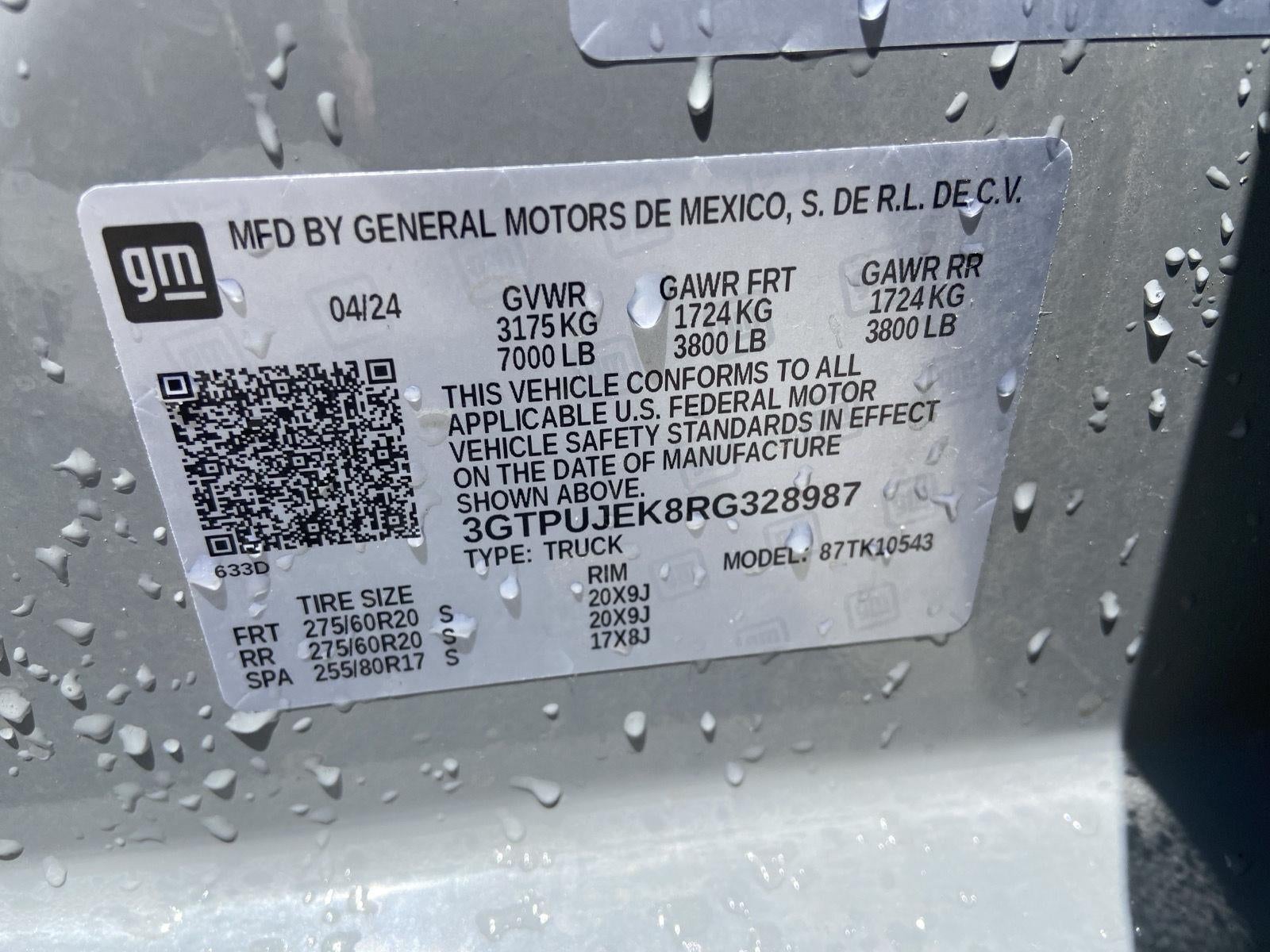 2024 GMC Sierra 1500 Elevation