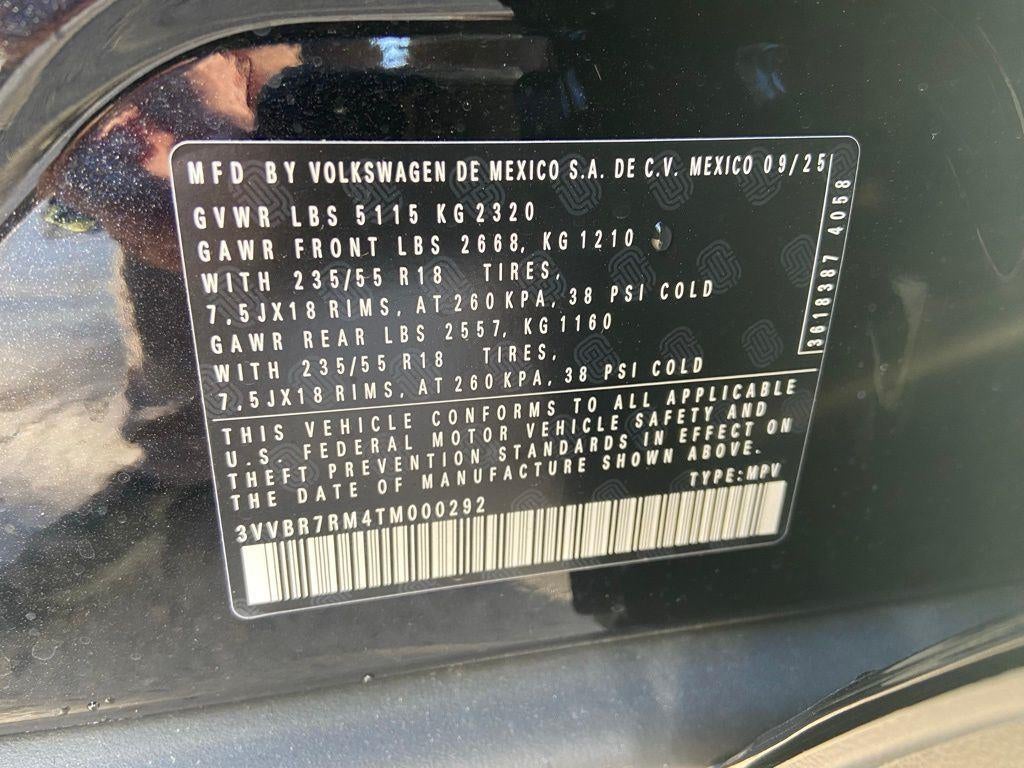 2026 Volkswagen Tiguan 2.0T S