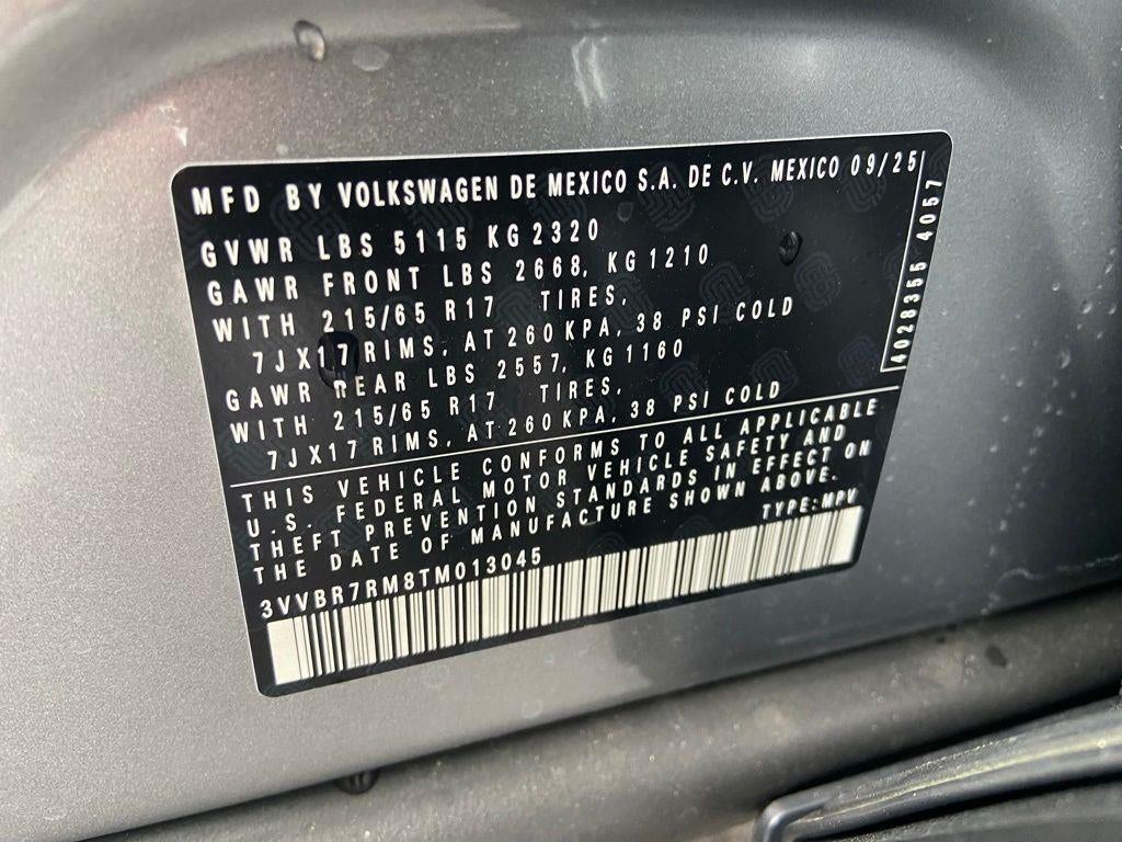 2026 Volkswagen Tiguan 2.0T S