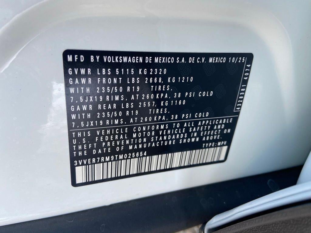 2026 Volkswagen Tiguan 2.0T SE