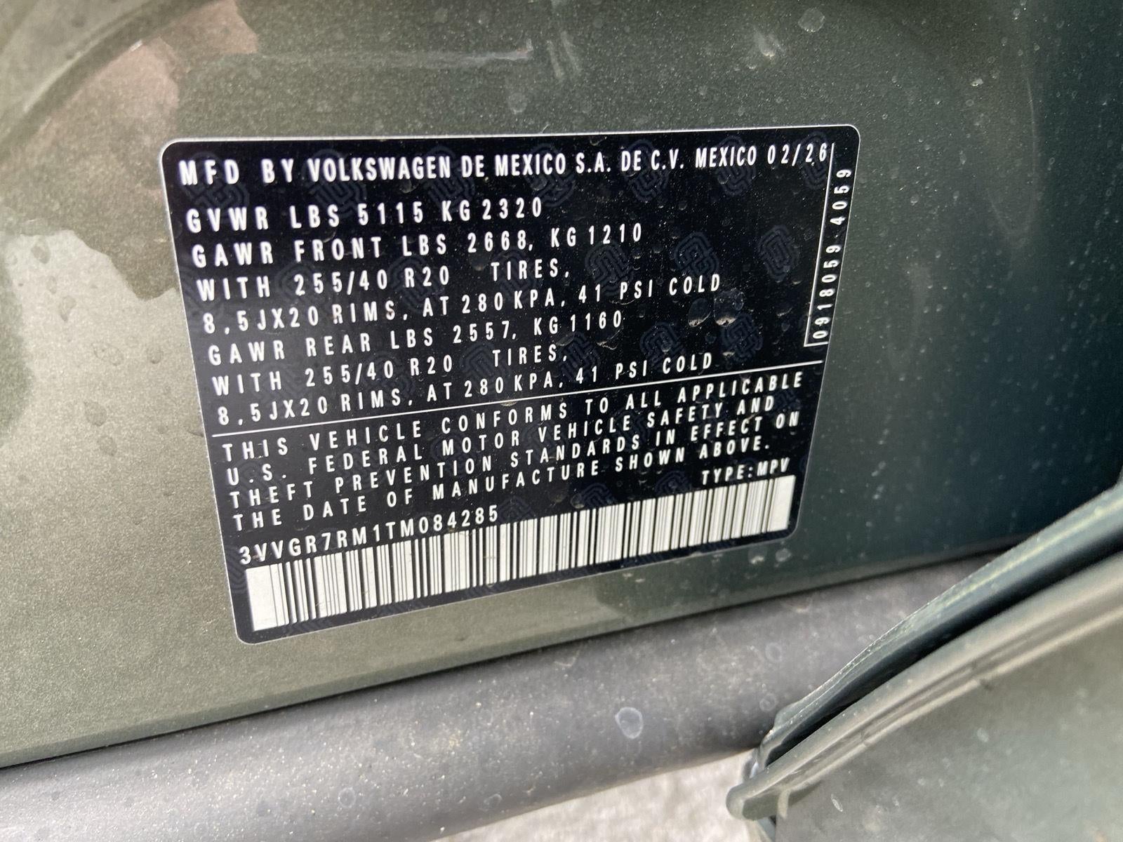 2026 Volkswagen Tiguan SE R-Line Black