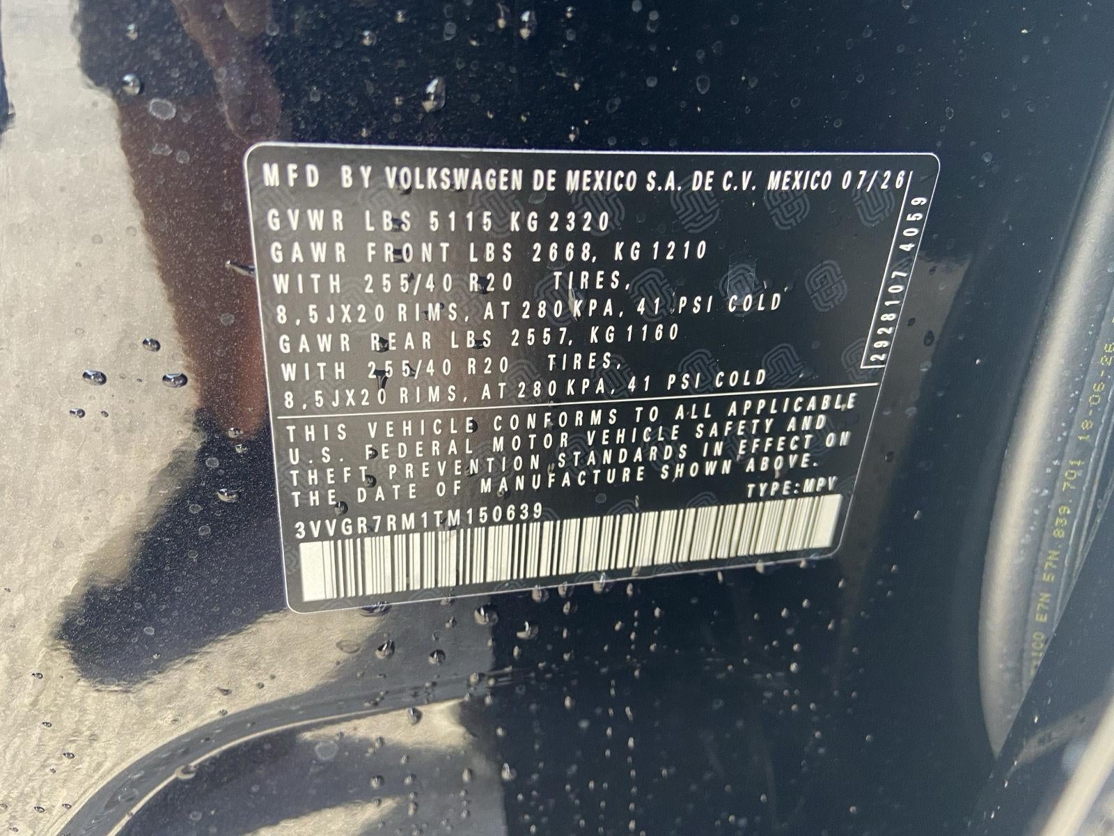 2026 Volkswagen Tiguan SE R-Line Black
