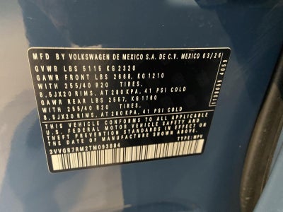 2026 Volkswagen Tiguan SE R-Line Black
