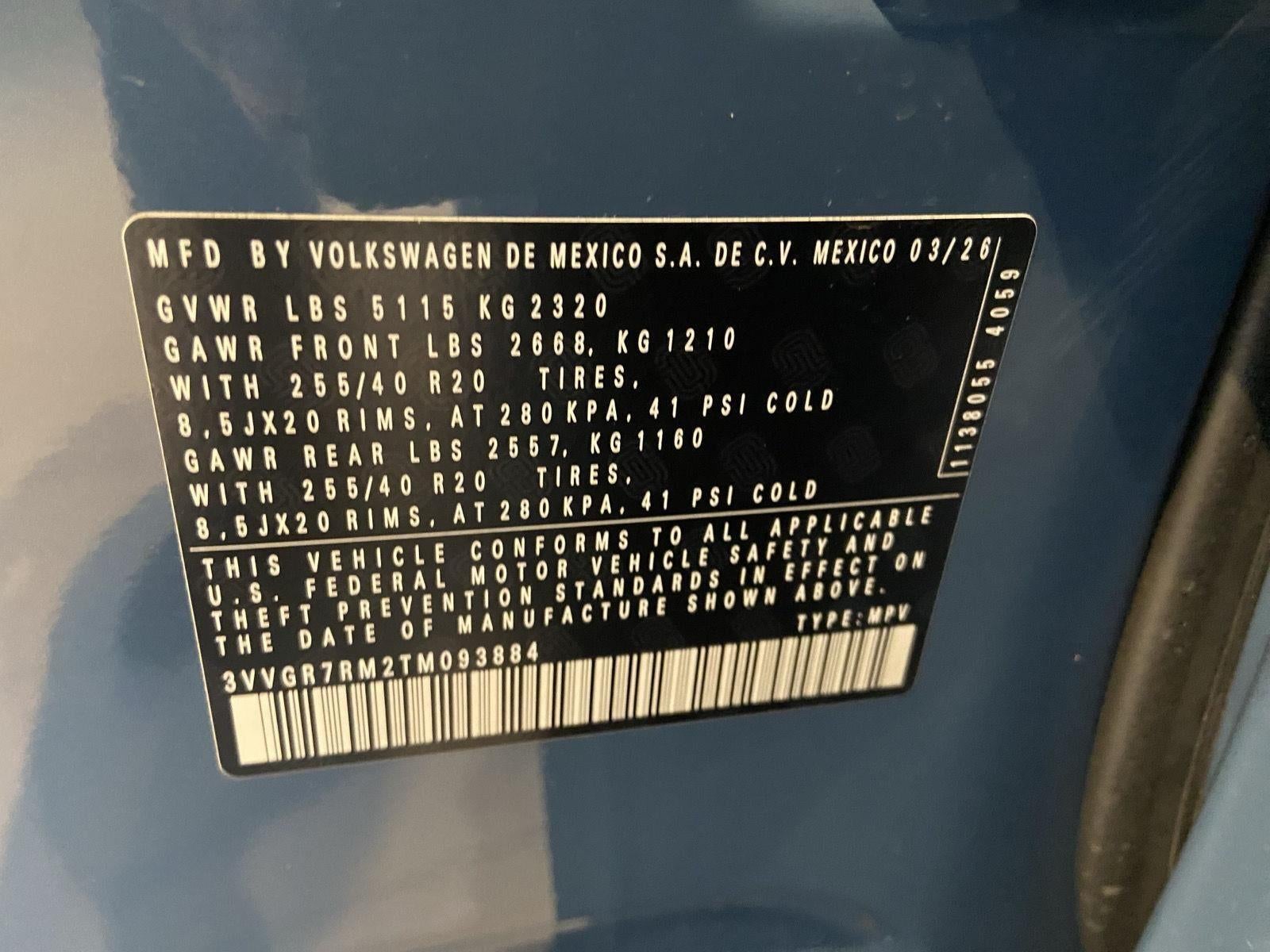 2026 Volkswagen Tiguan SE R-Line Black