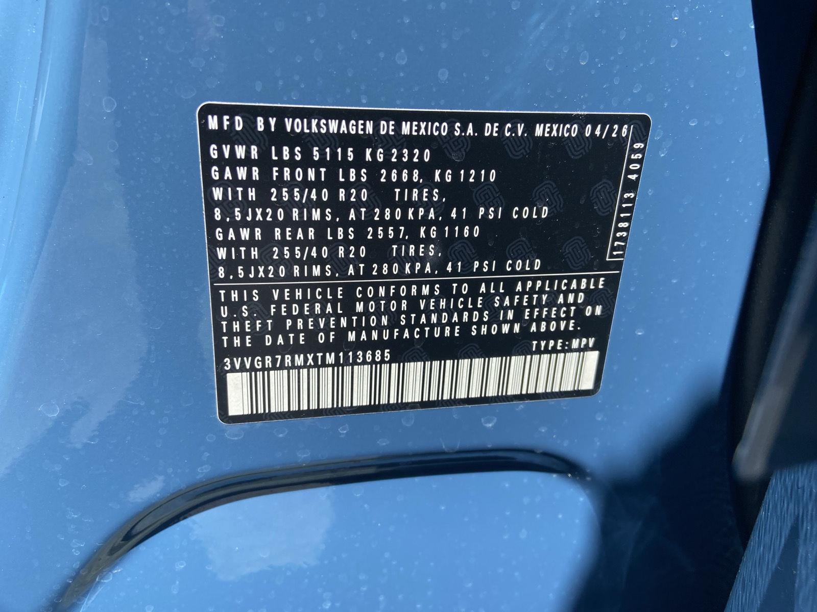 2026 Volkswagen Tiguan SE R-Line Black