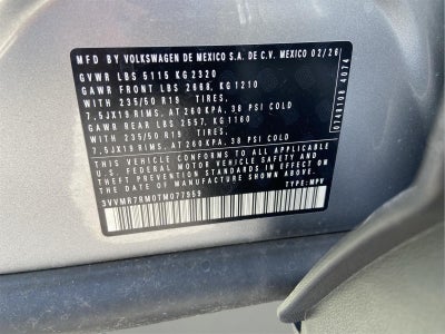 2026 Volkswagen Tiguan SE