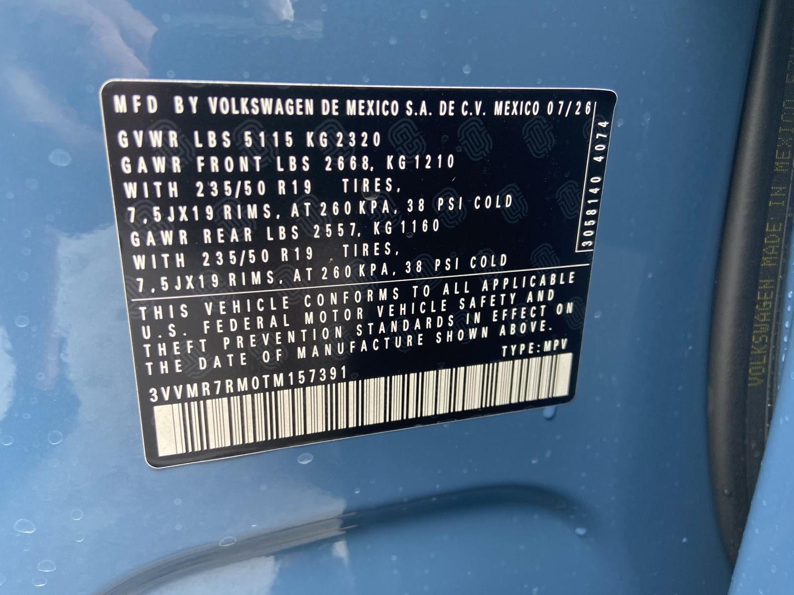 2026 Volkswagen Tiguan SE