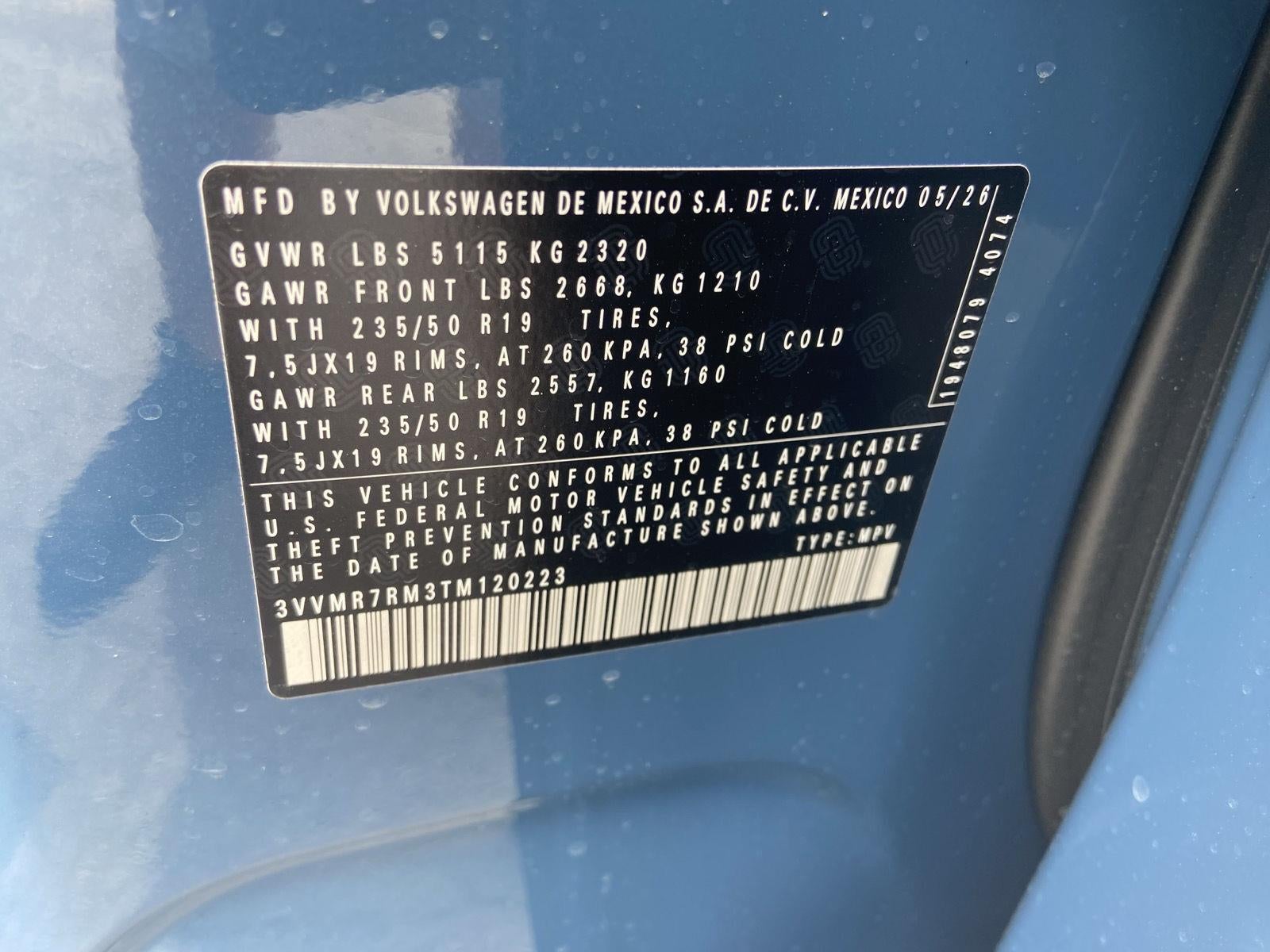 2026 Volkswagen Tiguan SE