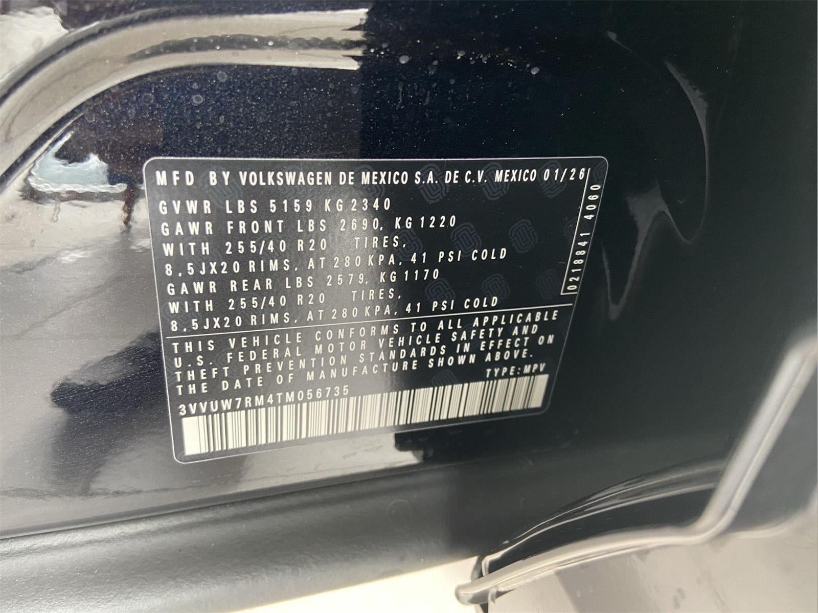 2026 Volkswagen Tiguan 2.0T SEL R-Line