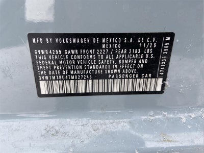 2026 Volkswagen Jetta GLI 2.0T Autobahn FWD