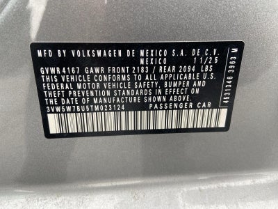 2026 Volkswagen Jetta 1.5T S