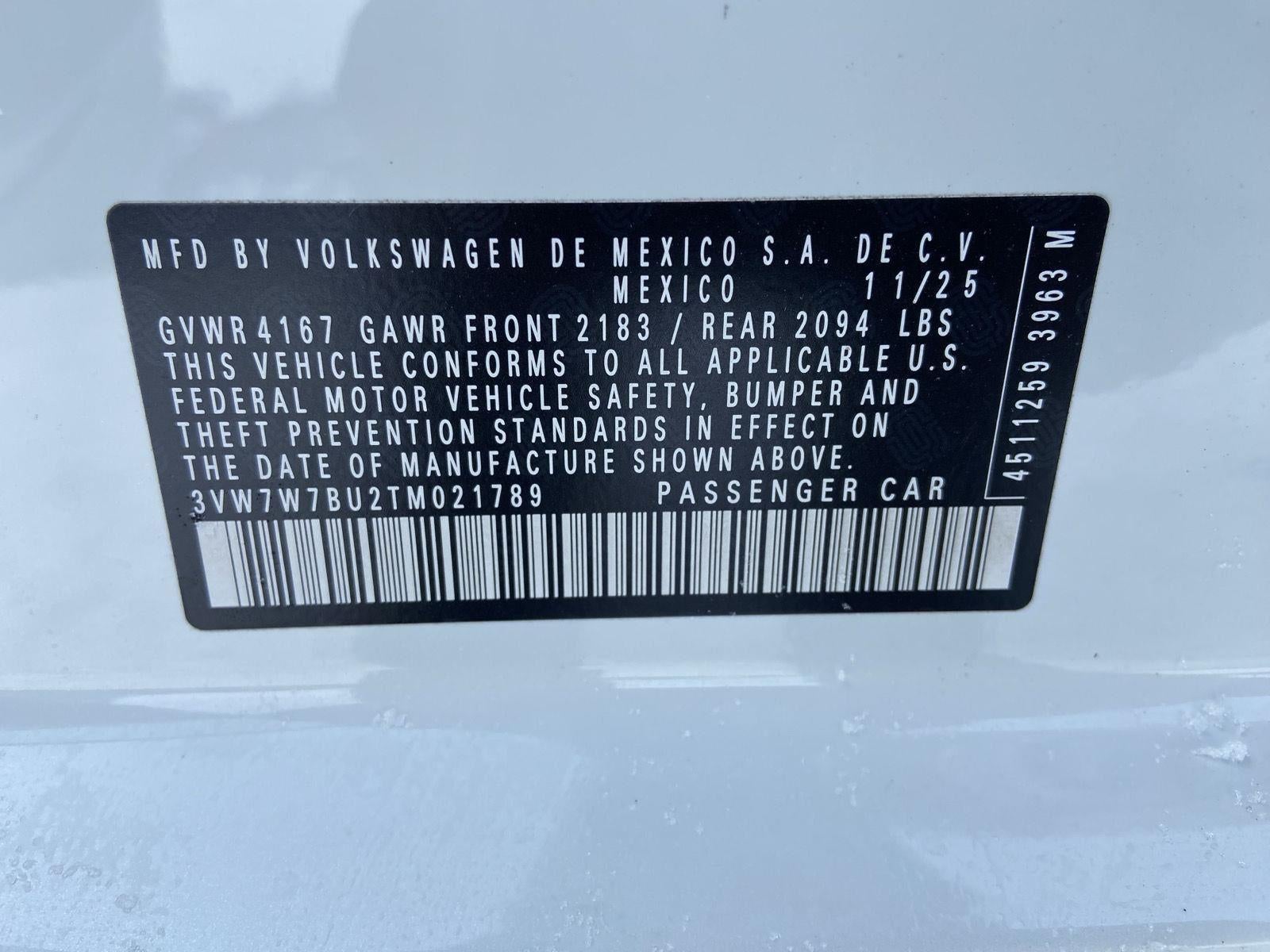 2026 Volkswagen Jetta 1.5T SE