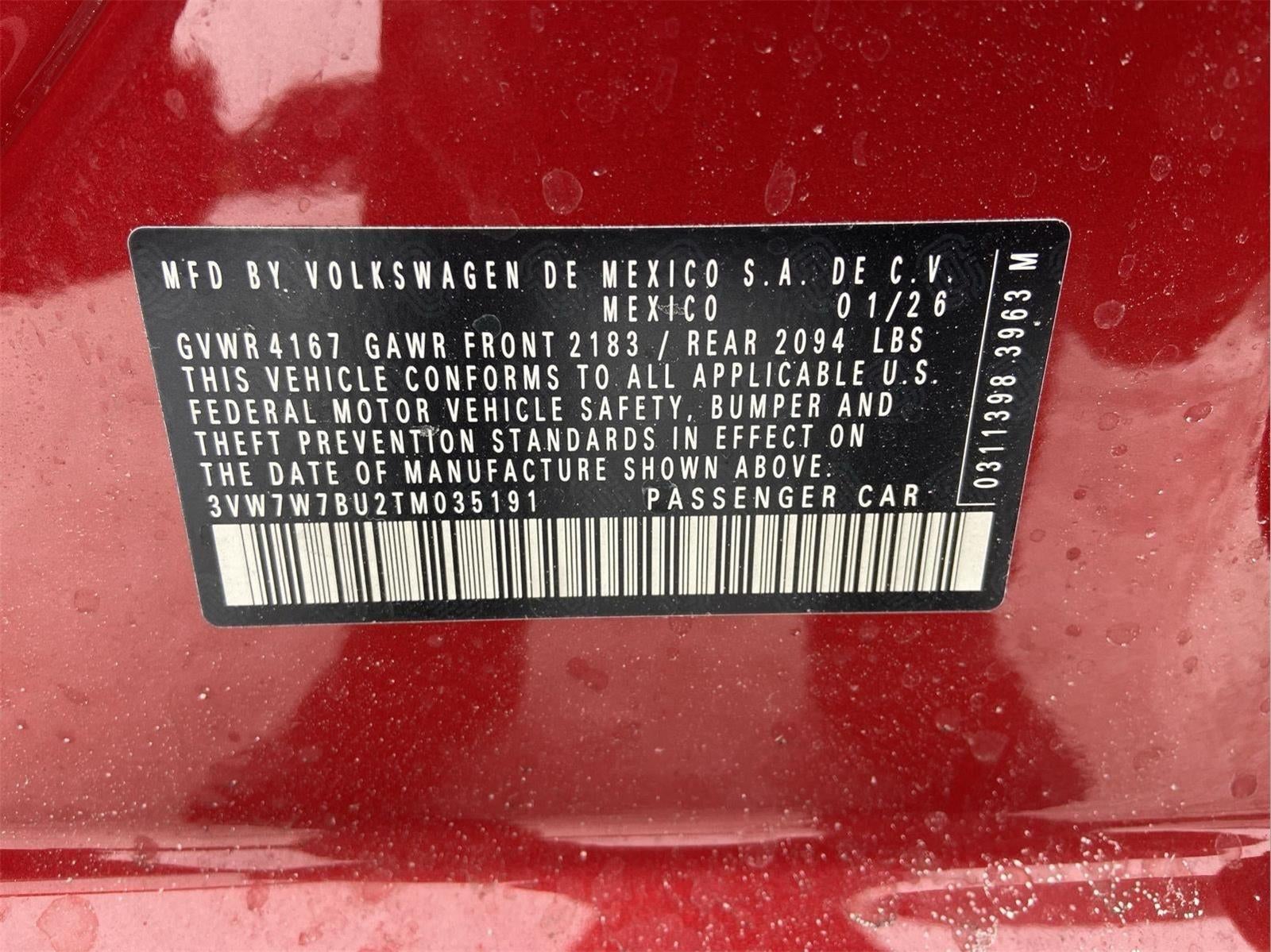 2026 Volkswagen Jetta SE FWD