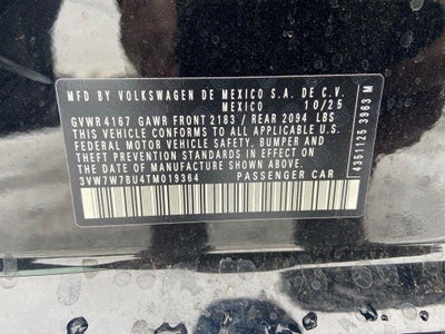 2026 Volkswagen Jetta 1.5T SE