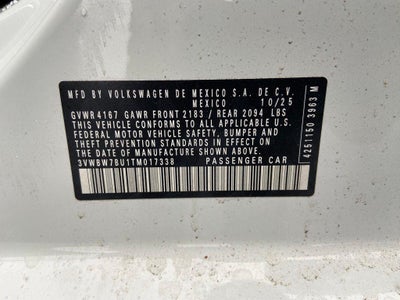 2026 Volkswagen Jetta 1.5T Sport