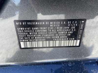 2026 Volkswagen Jetta Sport FWD