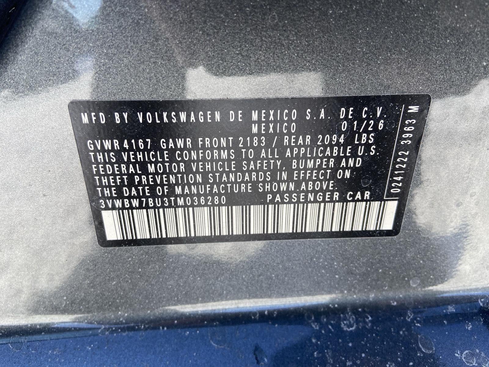 2026 Volkswagen Jetta Sport FWD