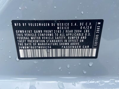 2026 Volkswagen Jetta Sport