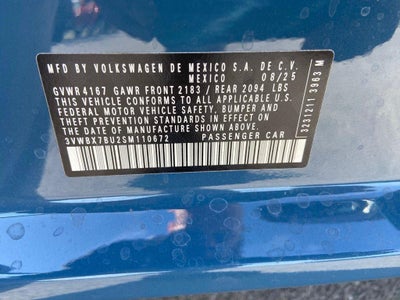 2025 Volkswagen Jetta 1.5T Sport