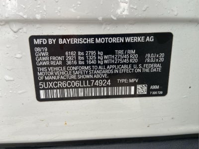 2020 BMW X5 xDrive40i