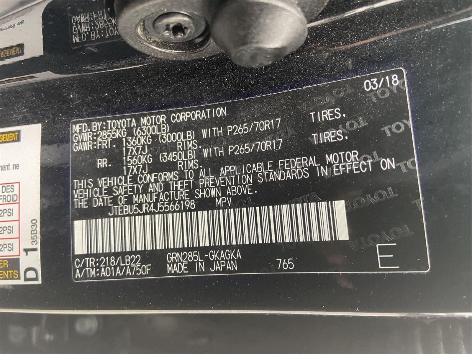 2018 Toyota 4Runner SR5 Premium