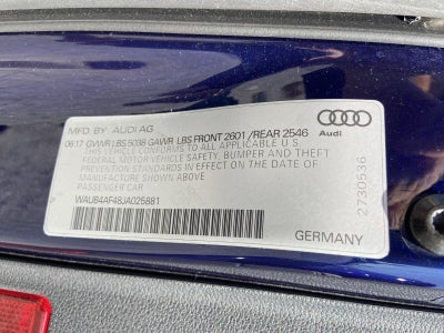 2018 Audi S4 Premium Plus