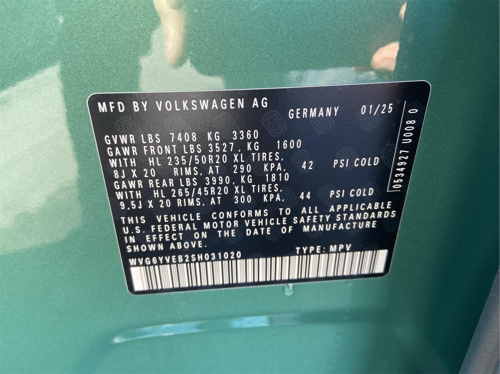 2025 Volkswagen ID. Buzz 1st Edition