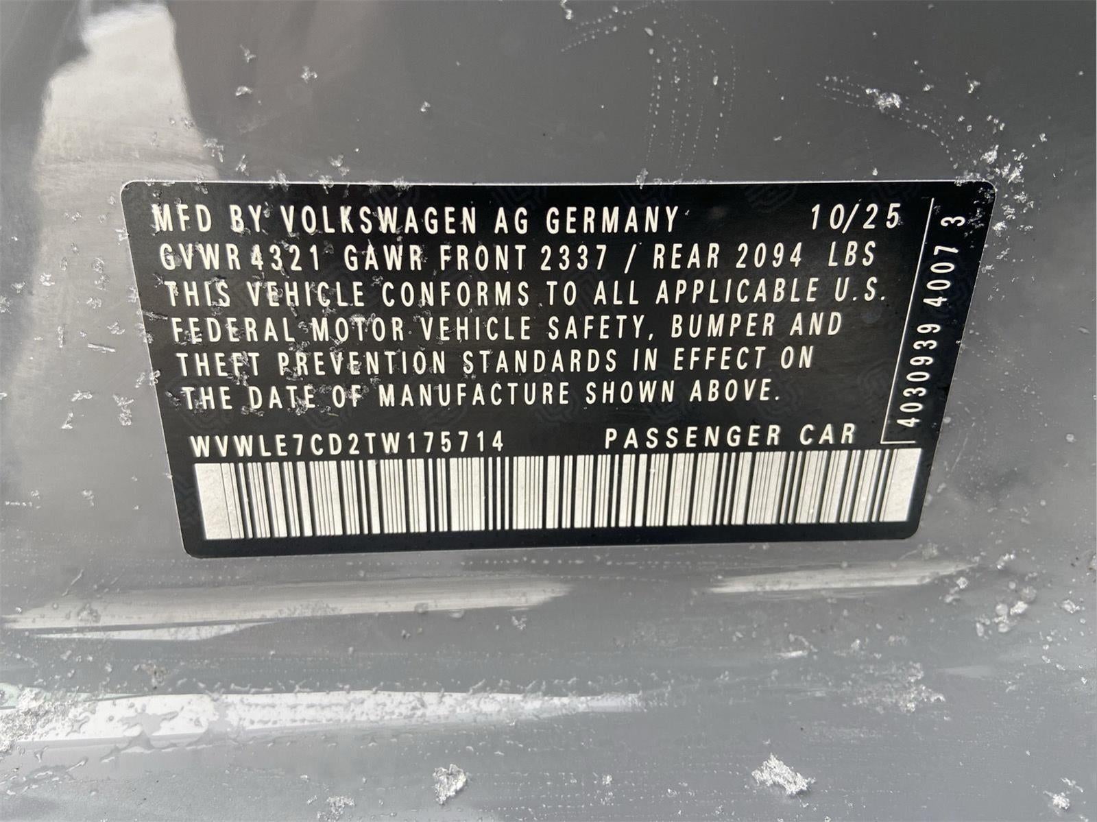 2026 Volkswagen Golf GTI 2.0T S