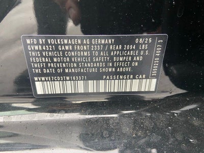 2026 Volkswagen Golf GTI AUTOBAHN